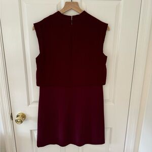 Sandro Paris Bordeaux Mini Dress Size 3